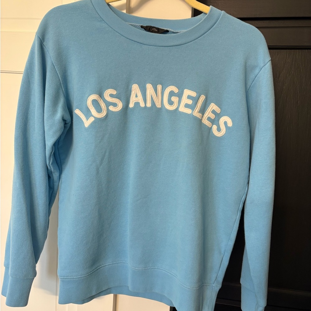 J. Crew Blue Los Angeles Sweatshirt